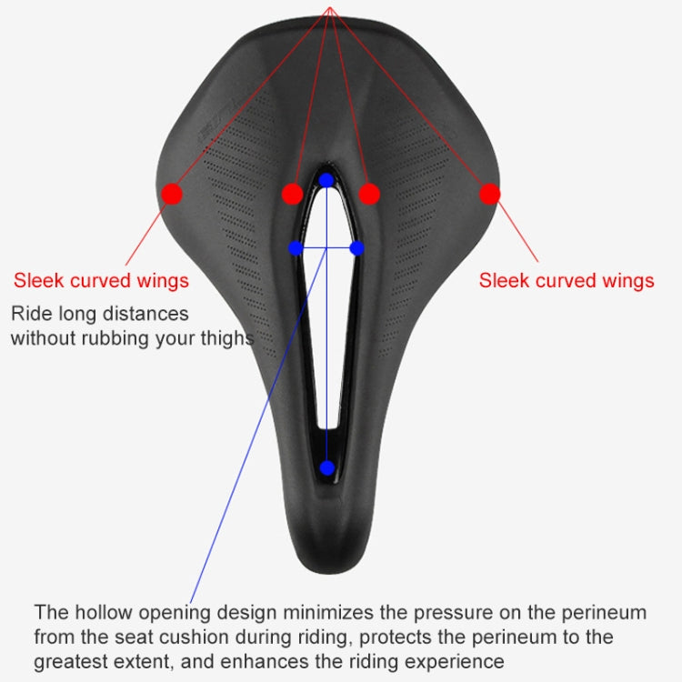 Skorter | GUB 1180 PU Soft Breathable Hollow Bicycle Saddle