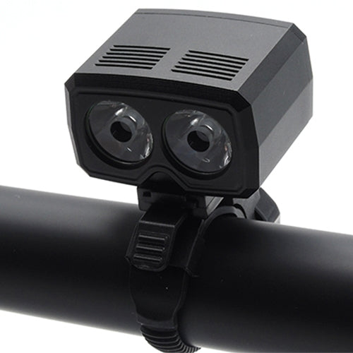 Skorter | Y15 2 x XPG2 500LM USB Charging LED Bike Headlight Front Lamp with 5 Modes
