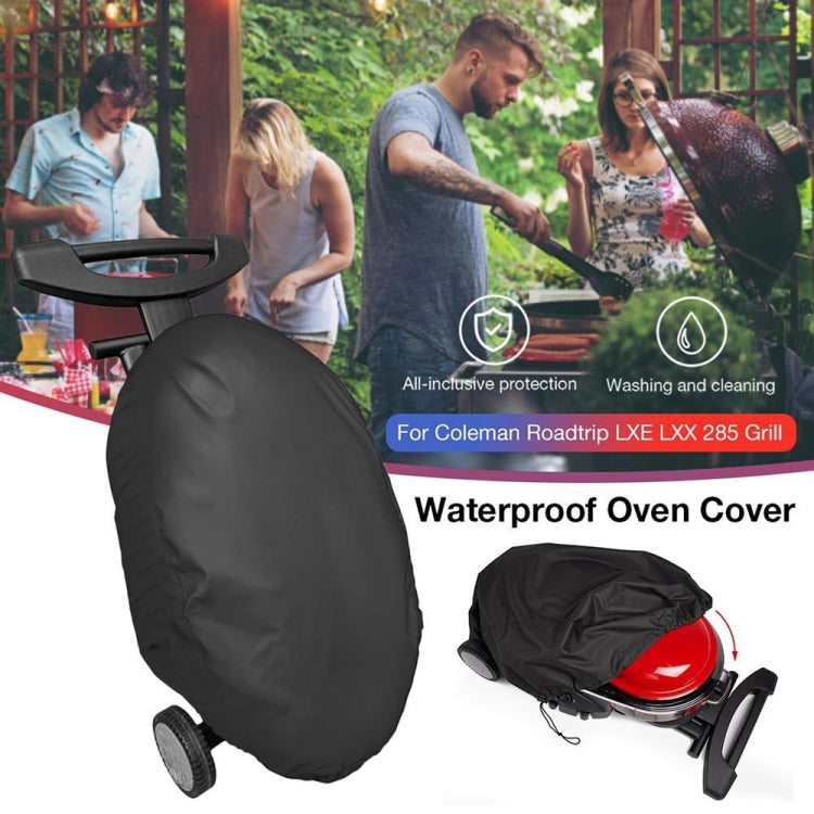 Skorter | 600D Portable BBQ Grill Waterproof and Dustproof Protective Cover (Black)
