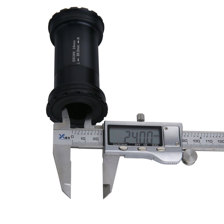 Skorter | BB386 Press Fit Still EVO Bottom Bracket fits 86.5 mm for SHIMANO / SRAM / FSA Mountain Bike (Black)