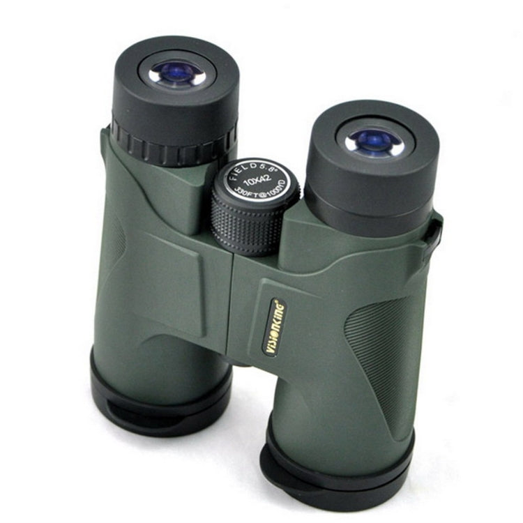 Skorter | Visionking 10x42 Outdoor Sport Professional Waterproof Binoculars Telescope for Birdwatching / Hunting(Green)