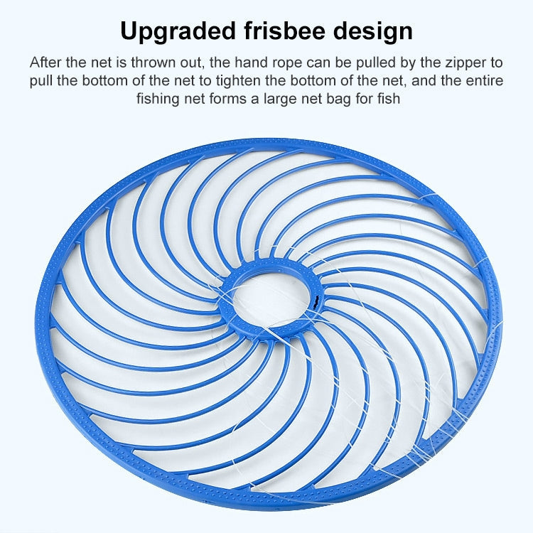 Skorter | 360 Flying Disc Monofilament Fishing Net, Height: 1.8m