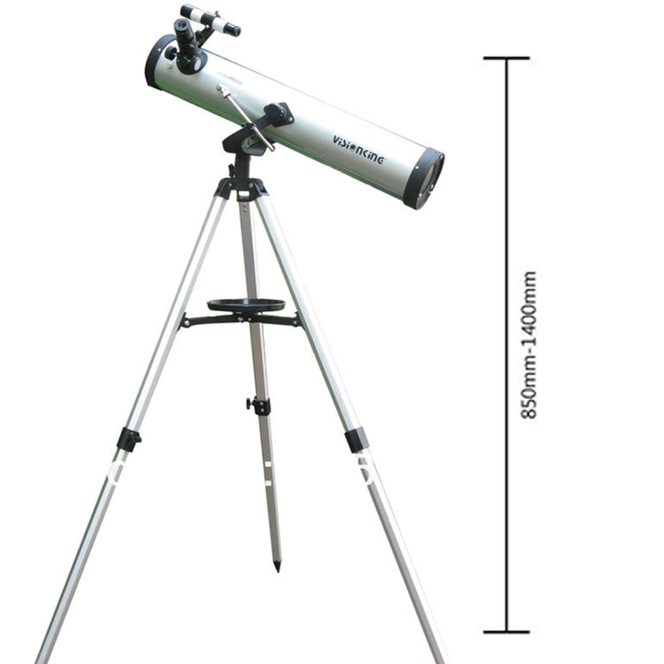 Skorter | Visionking High Quality Astronomy (700/76mm) 3 inch Telescope Newtonian Reflector Astronomical Space Telescope