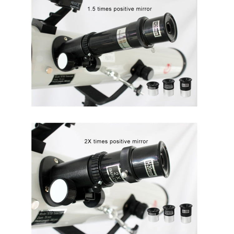 Skorter | Visionking High Quality Astronomy (700/76mm) 3 inch Telescope Newtonian Reflector Astronomical Space Telescope