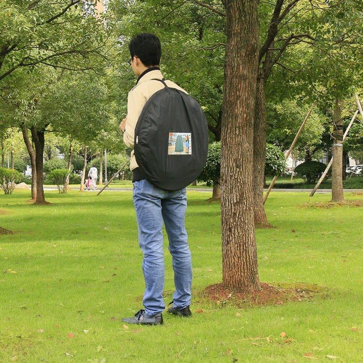 Skorter | Clothing Change Tent with Window, Single, Size: 190x120x120cm (Orange)