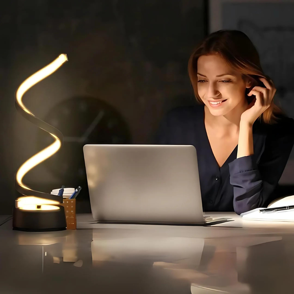Skorter | Viona Spiral LED Lamp