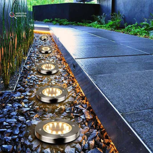 Skorter | Deluxe Wireless Solar Garden Lights – 8 LED Lamps