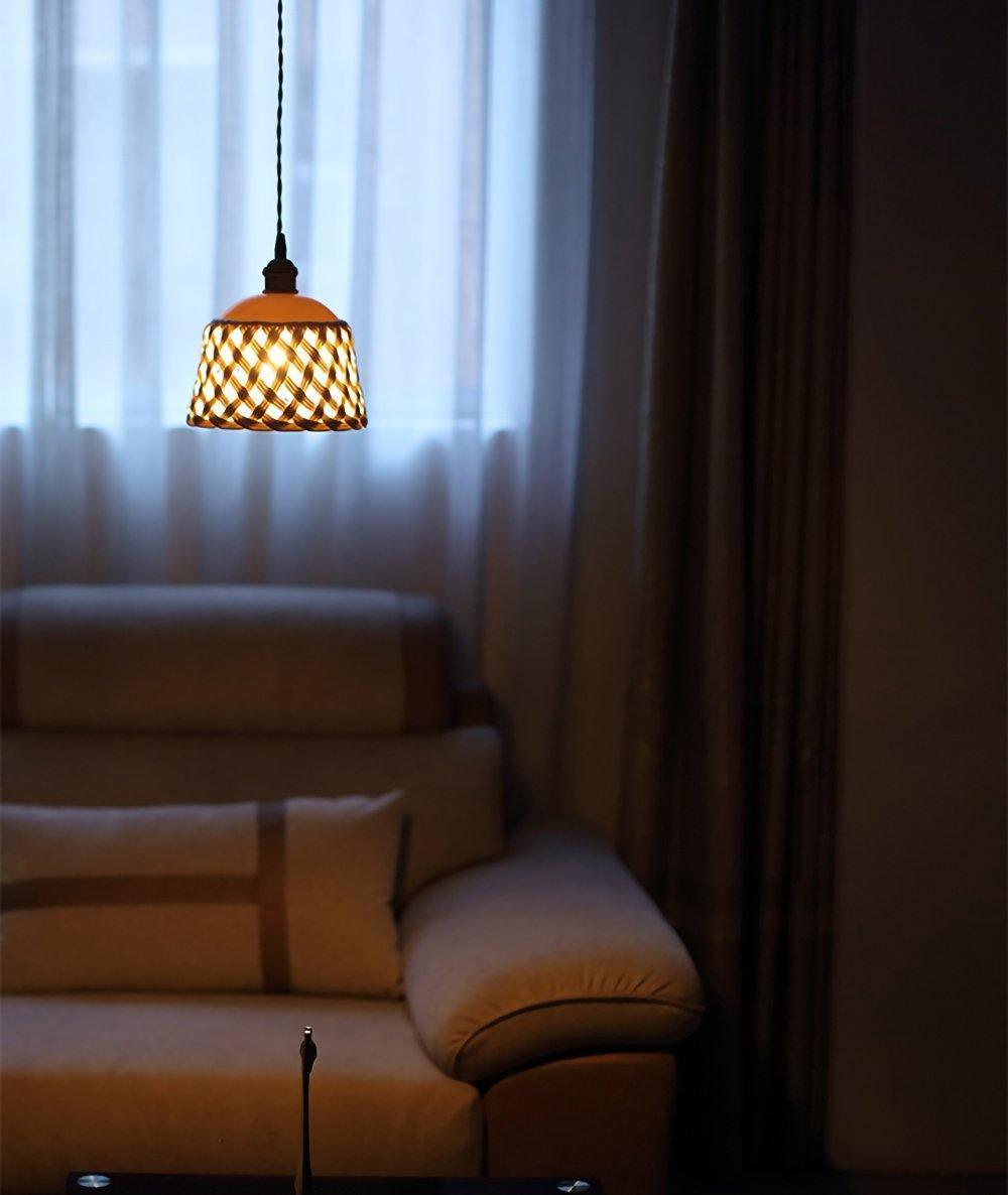 Skorter | Open work Ceramic Pendant Lamp