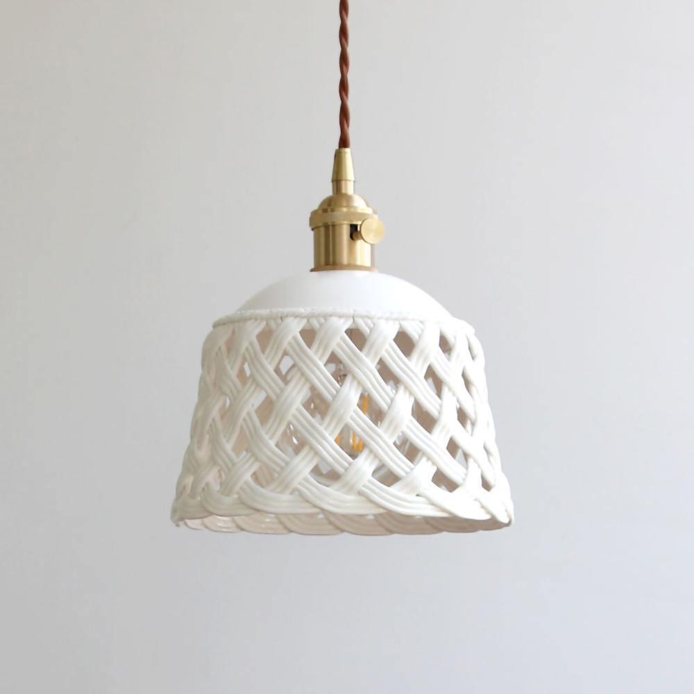 Skorter | Open work Ceramic Pendant Lamp