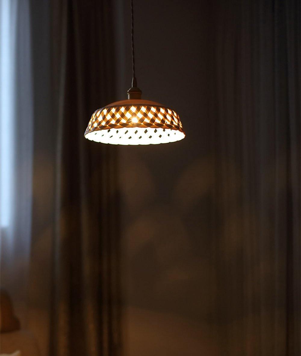 Skorter | Open work Ceramic Pendant Lamp
