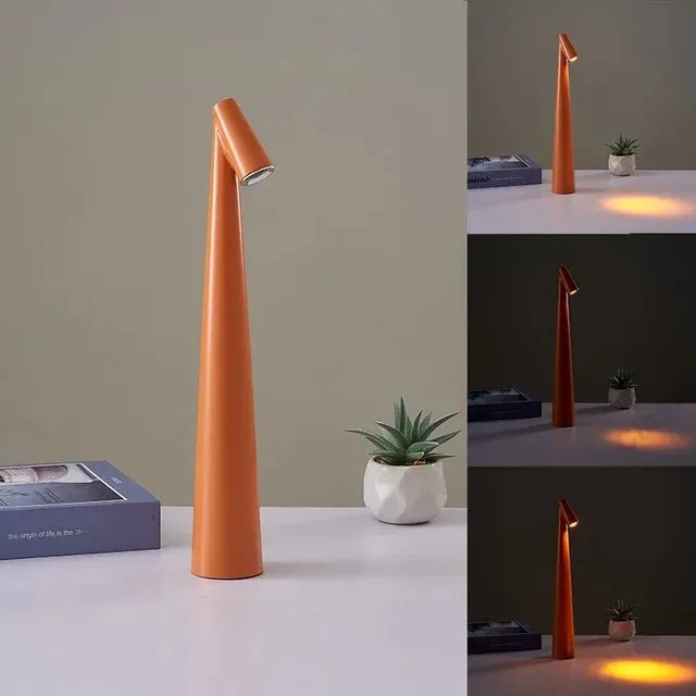 Skorter | LumiLux bärbar LED-lampa med touchfunktion – laddningsbar, dimbar och smal design