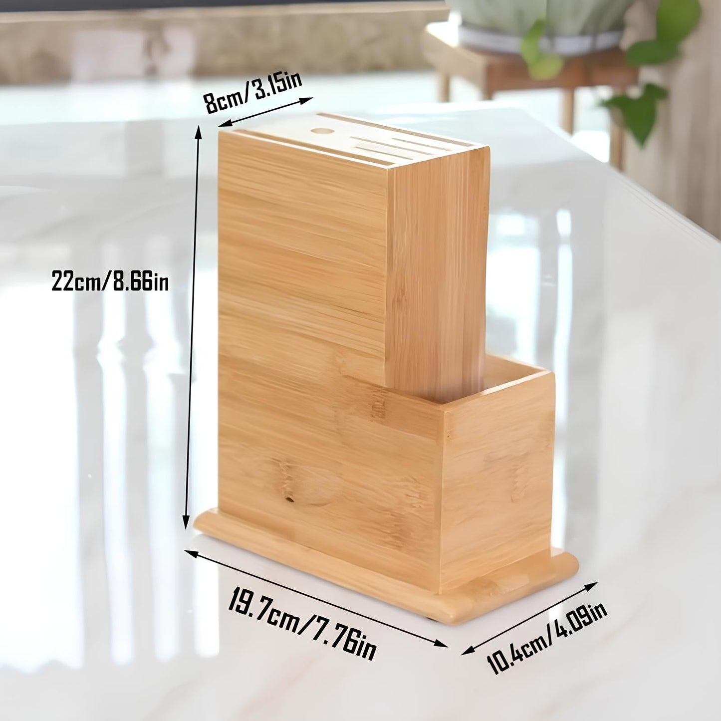 Skorter bamboo kitchen knives