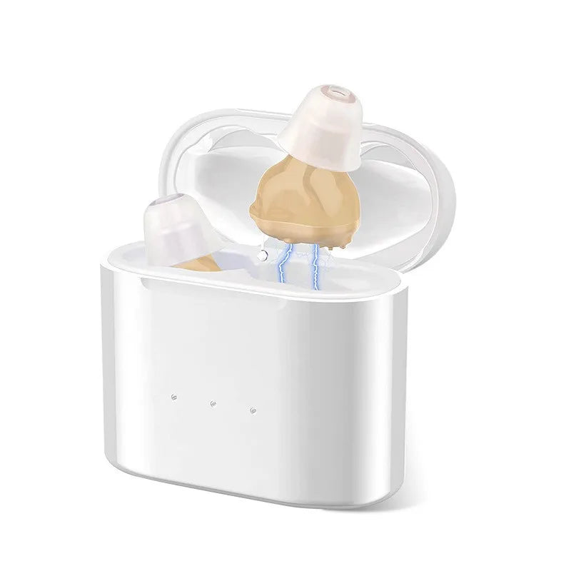 Skorter | AUDIFINE | Hearing aid for seniors | Invisible sound amplifier