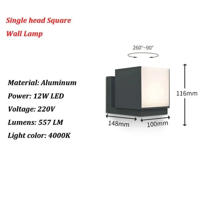 Skorter | Aquaseal - Waterproof LED Wall Lamp