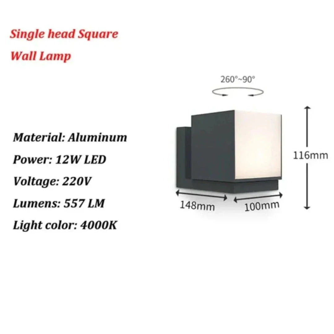 Skorter | Pathglow - Modern LED Outdoor Wall Lamp