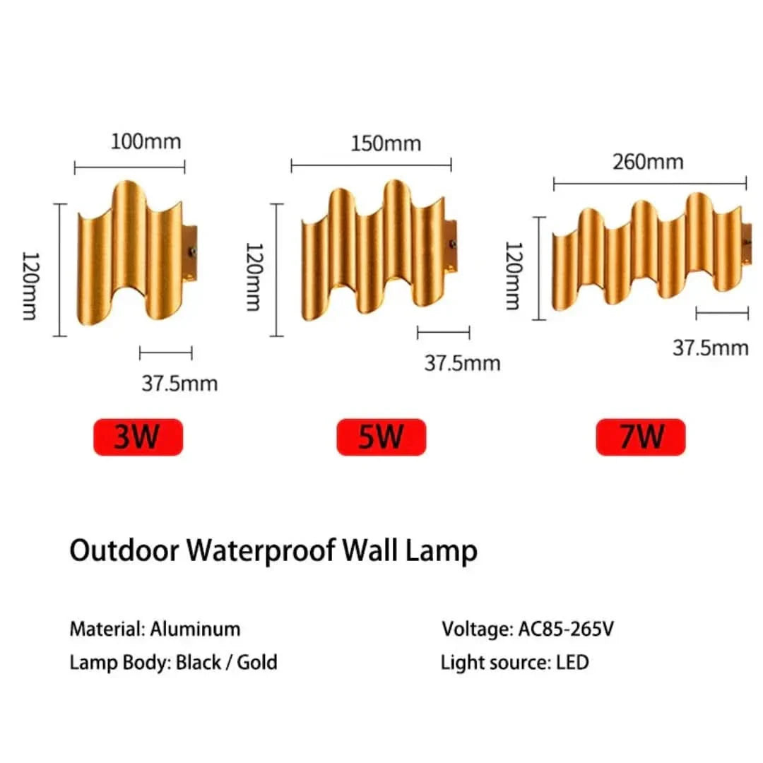 Skorter | Elementguard - Aluminium Wall Lamp