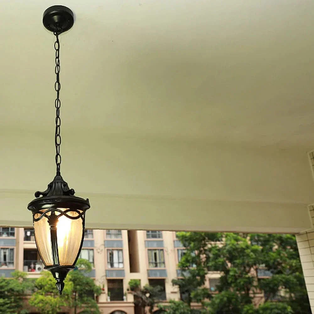 Skorter | Retro Metal Glass Pendant Lamp for Home Lighting