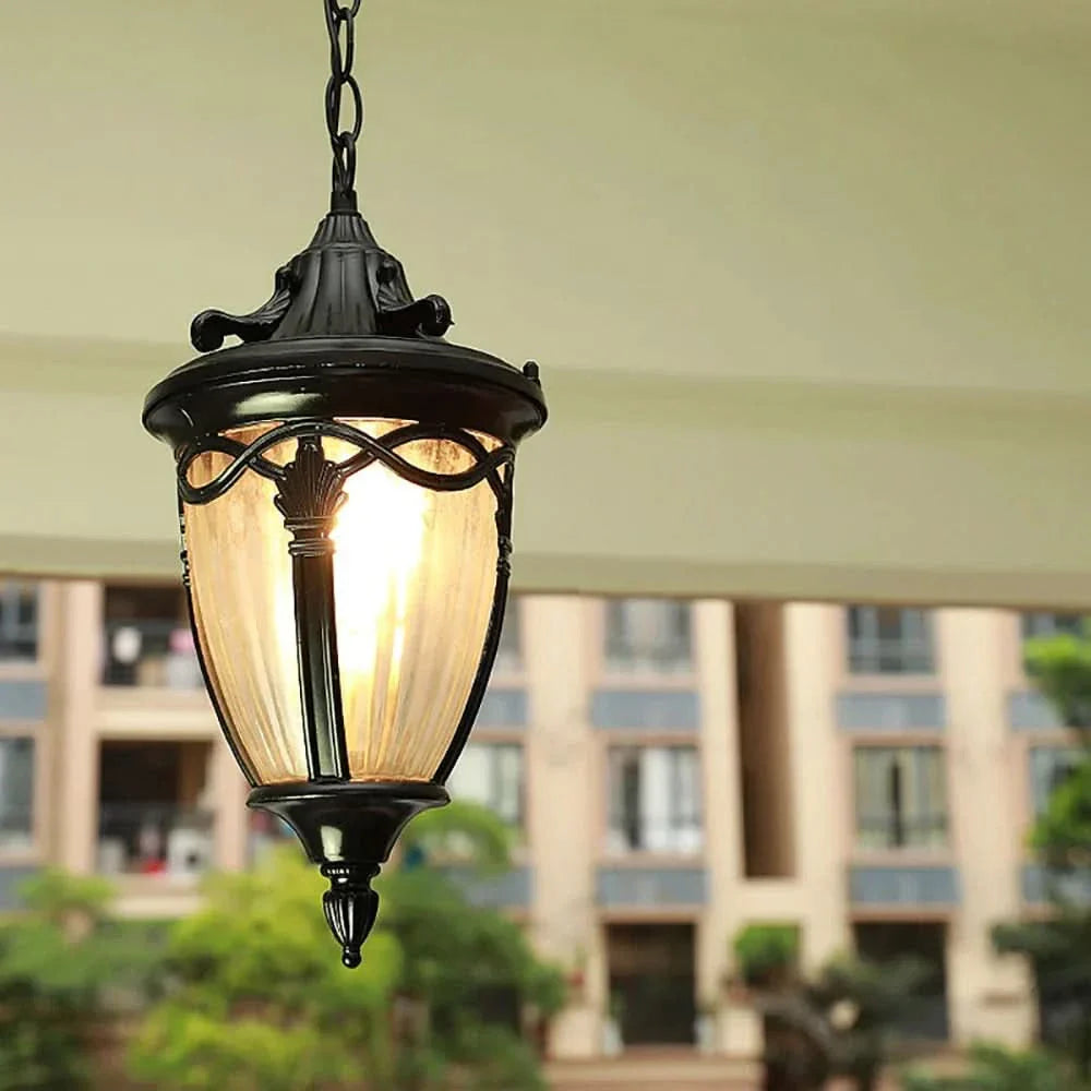 Skorter | Retro Metal Glass Pendant Lamp for Home Lighting