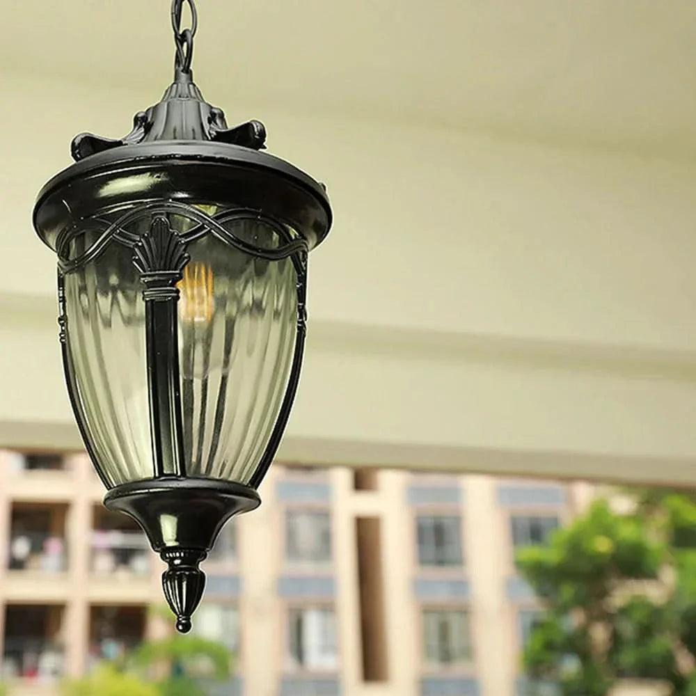 Skorter | Retro Metal Glass Pendant Lamp for Home Lighting