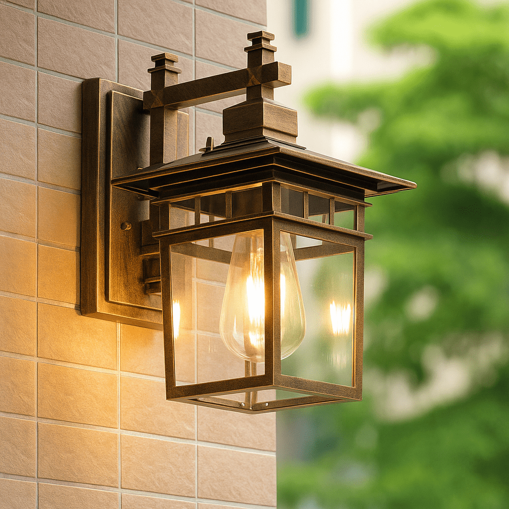 Skorter | Stylish, weatherproof outdoor wall lamp with adjustable light head
