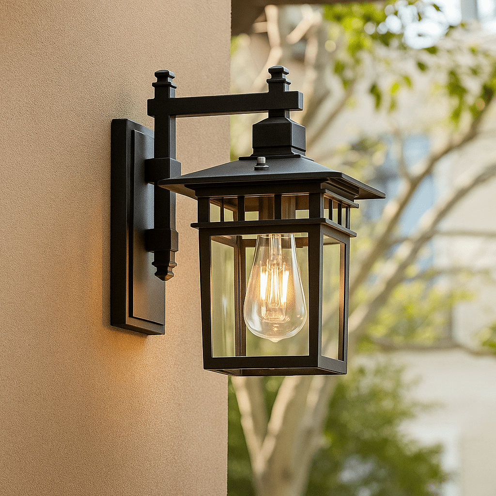 Skorter | Stylish, weatherproof outdoor wall lamp with adjustable light head