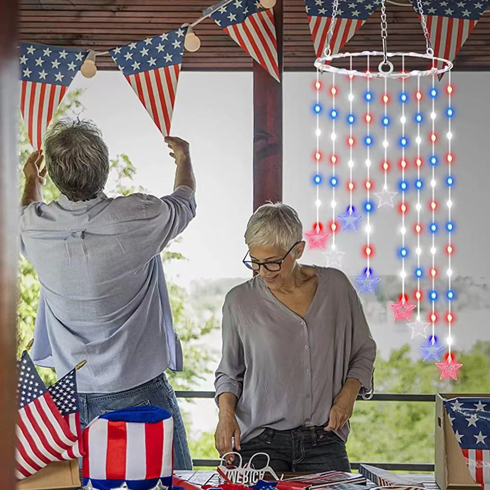 Skorter | Patriotic LED Wind Chime Light