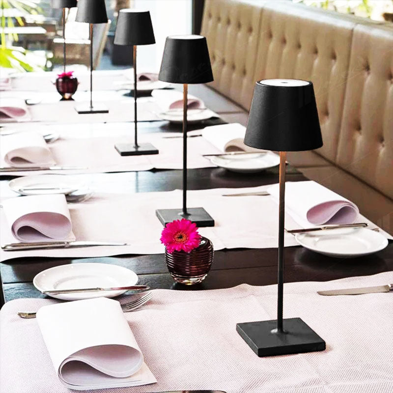 Skorter | Luminara™ | Modern Rechargeable LED Wireless Table Lamp | Portable Lighting for Home, Office & Outdoor Use