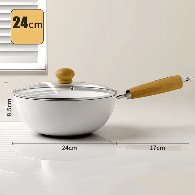 Skorter ceramic with lid for all heat sources