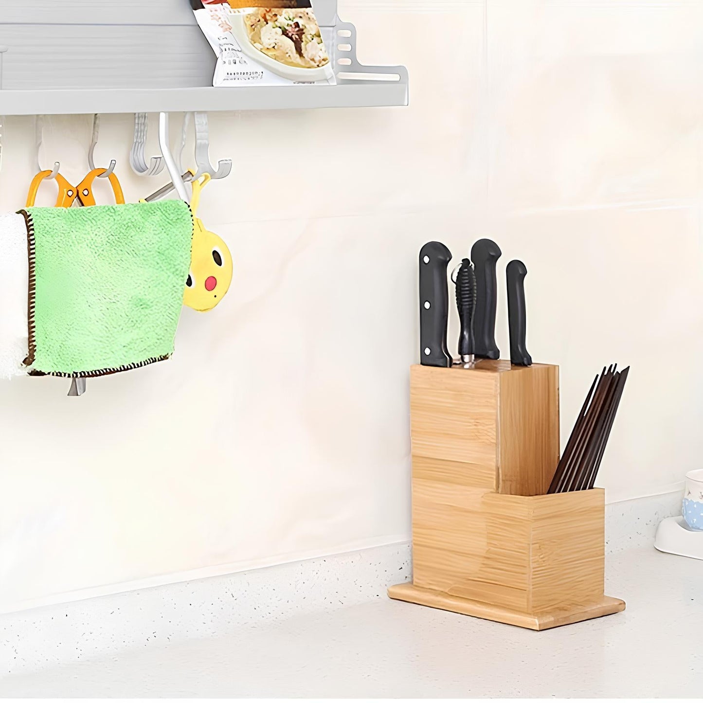Skorter bamboo kitchen knives