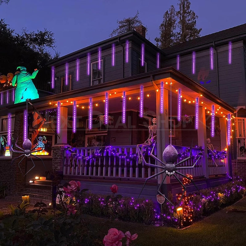 Skorter | Purple meteor shower LED rain lights