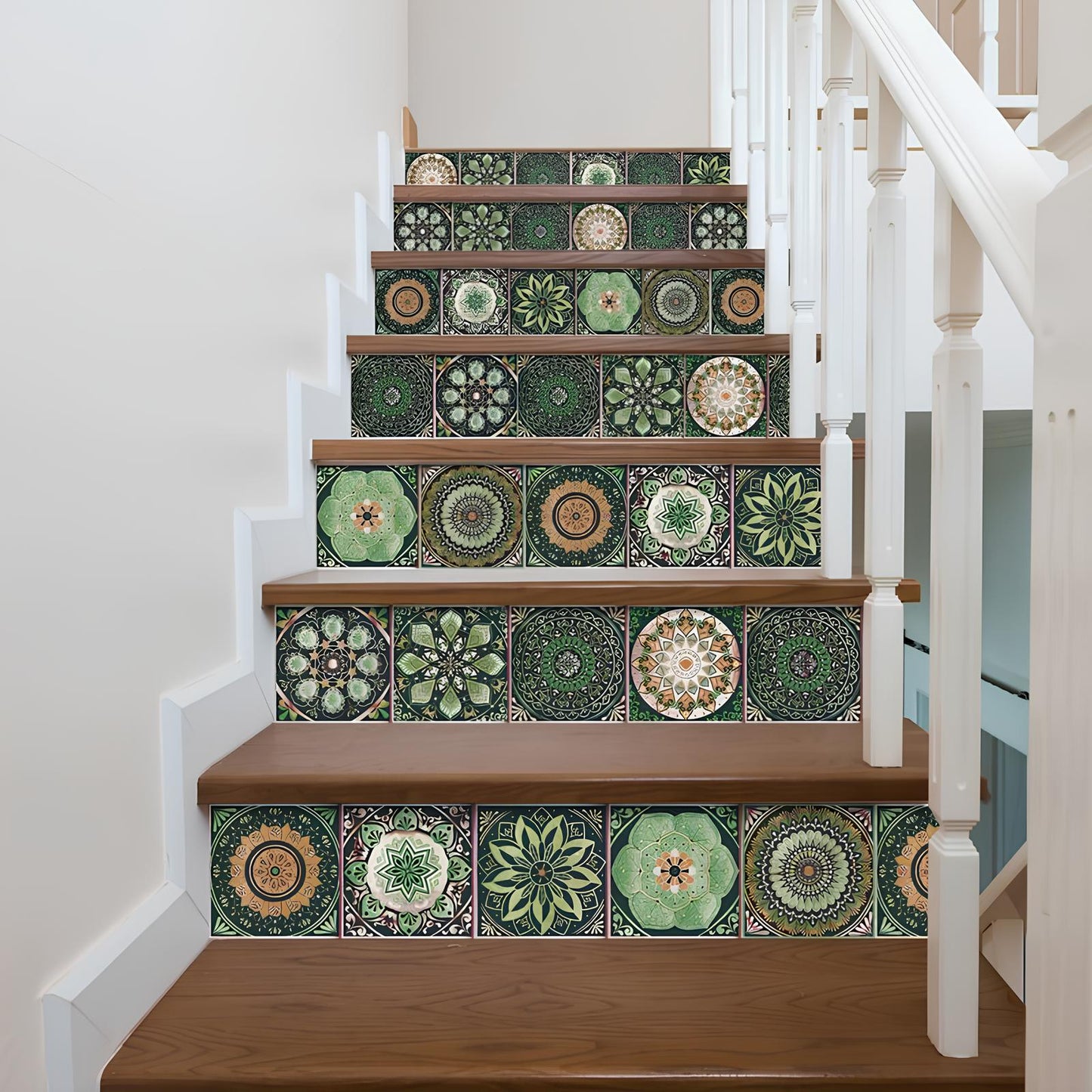 Skorter retro mandala pattern glue