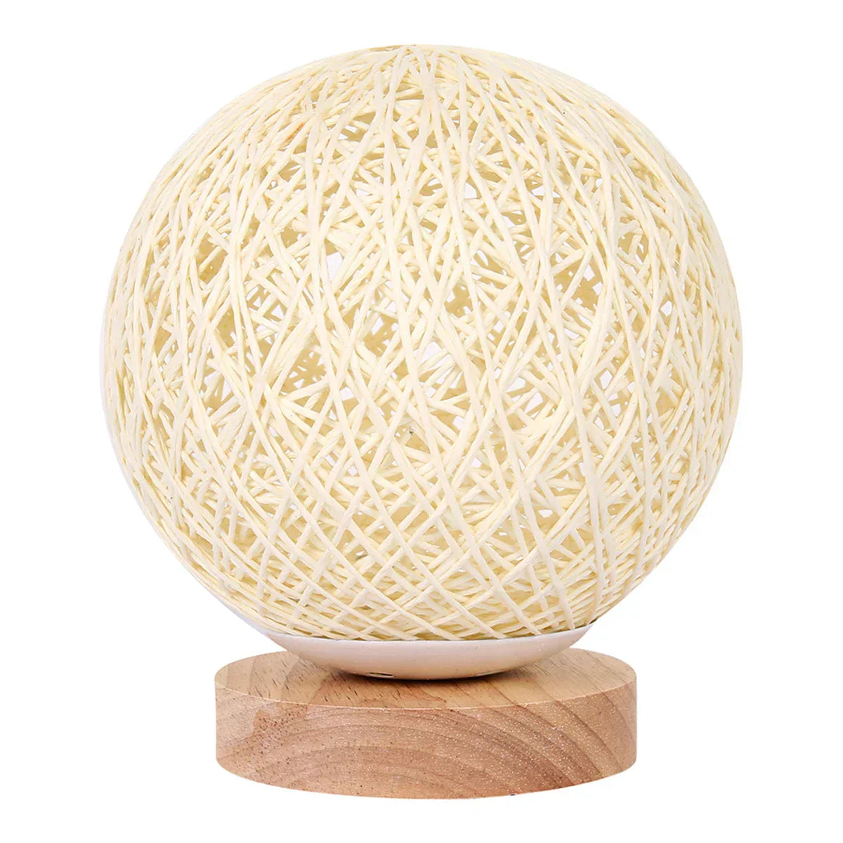 Skorter | RattanGlow - Dimmable Rattan Table Lamp with Natural Design