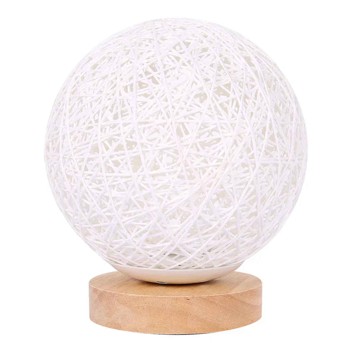 Skorter | RattanGlow - Dimmable Rattan Table Lamp with Natural Design