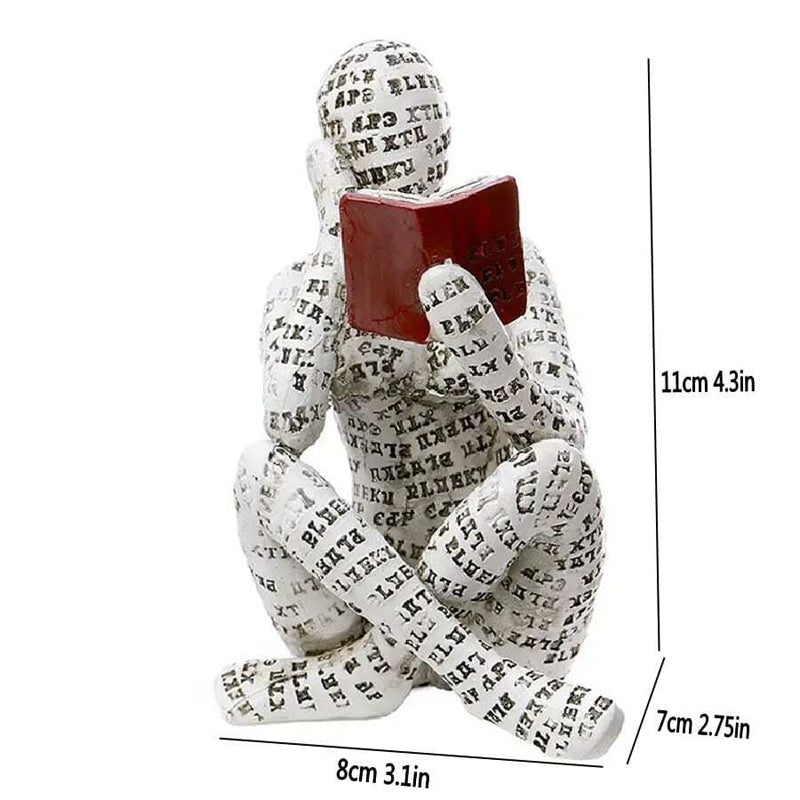Skorter | Reading Woman Figurine