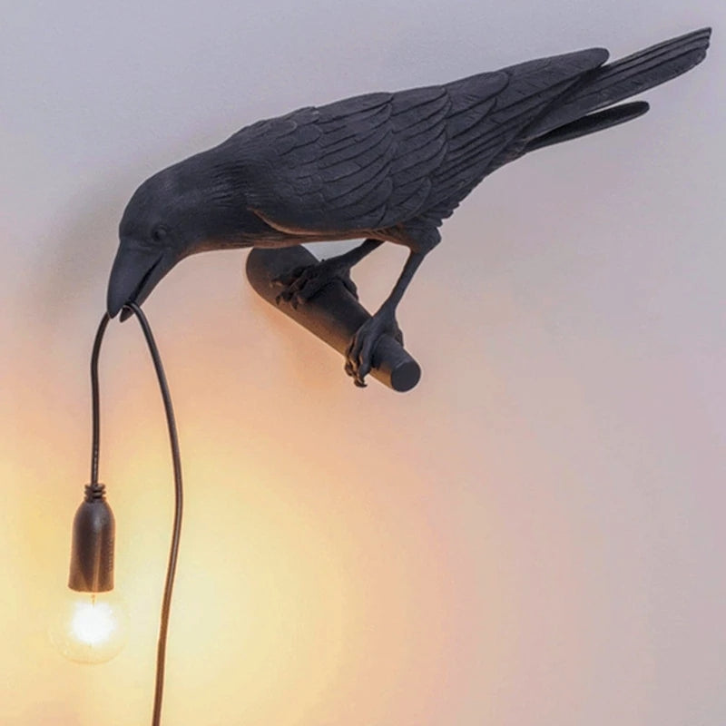 Skorter | Lucky Bird Crow Wall Lamp Table Lamp Night Lamp Bedroom Bedside Living Room Wall Lamp Home Decoration