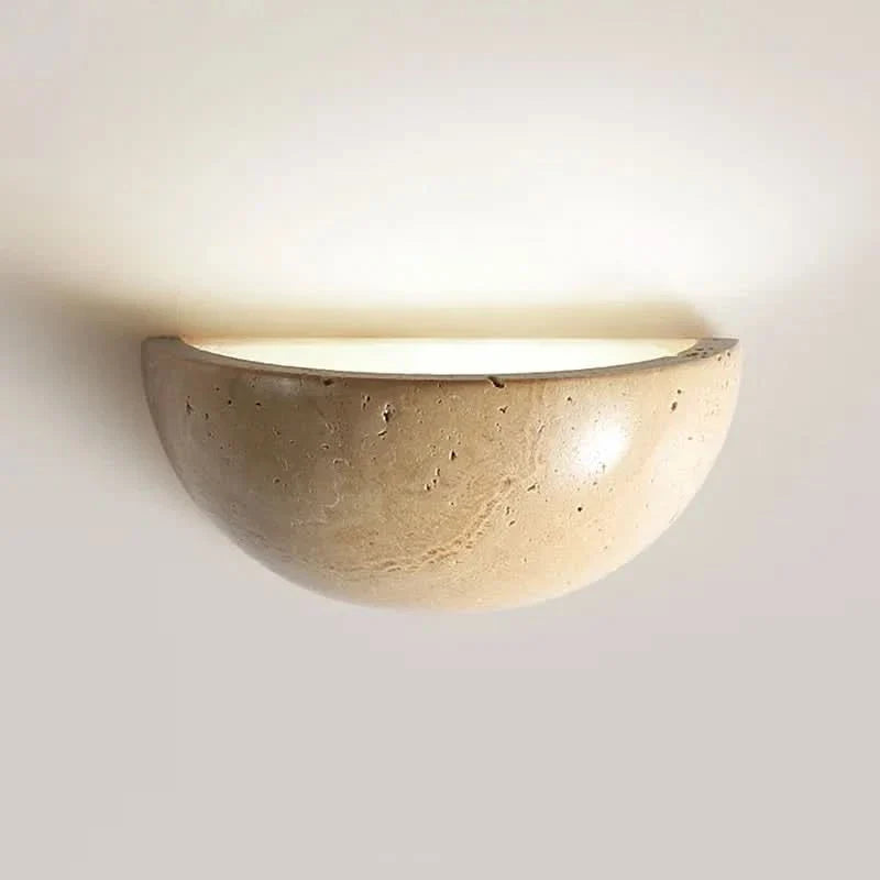 Skorter | LED Stone Wall Light – Natural Look for Living Room & Bedroom