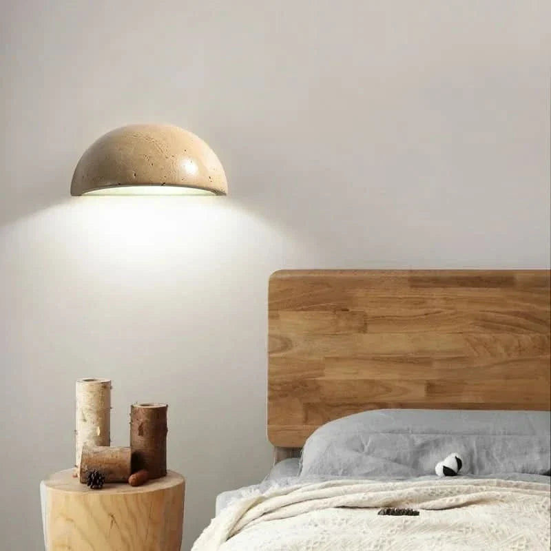 Skorter | LED Stone Wall Light – Natural Look for Living Room & Bedroom