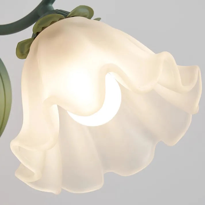 Skorter | LED Lily of the Valley Flower Wall Lamp - Decorative Floral Light Fixture for Living Room & Bedroom Decor