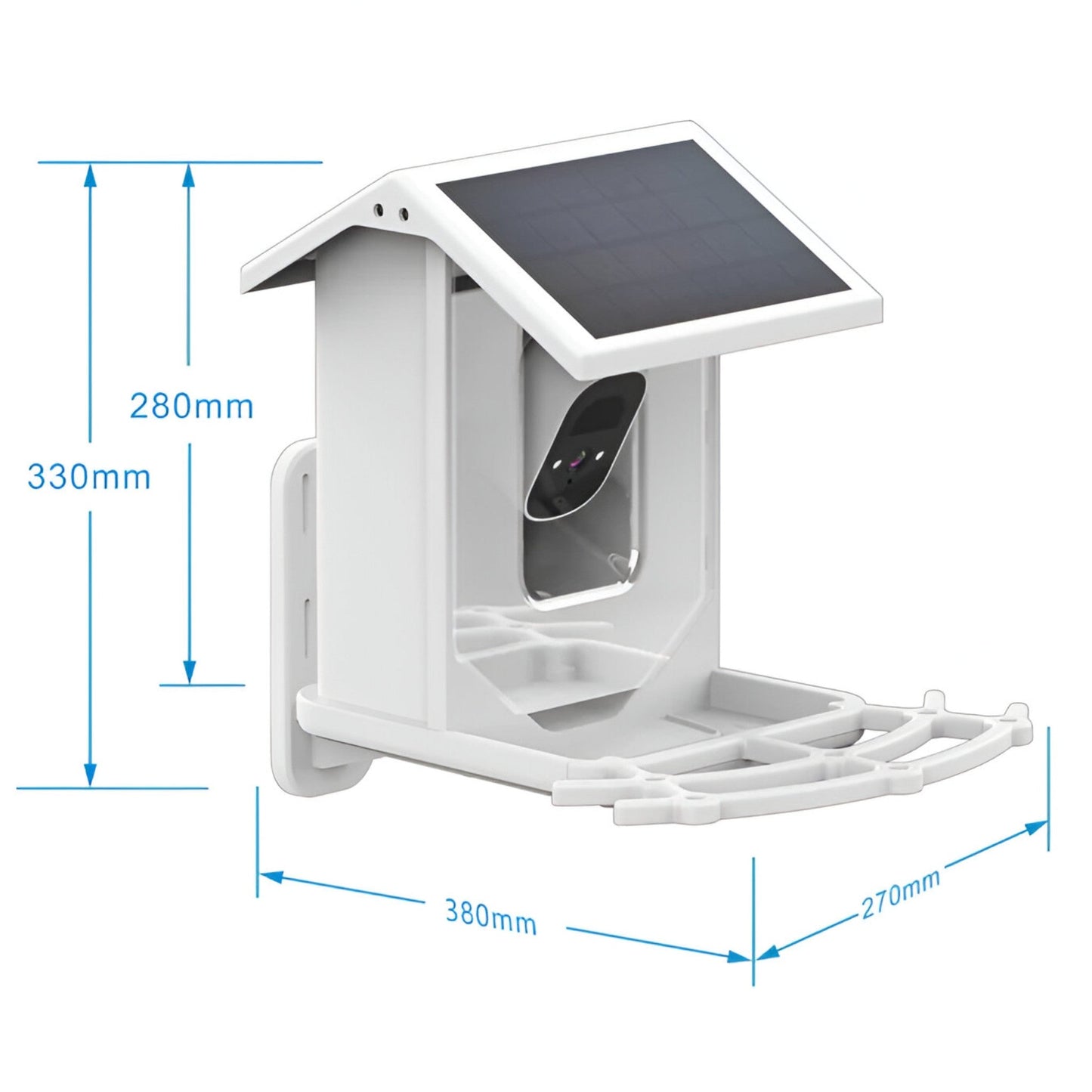 Skorter | Auxco | Smart Bird Feeder with 1080P HD Camera, AI Bird Recognition & Solar Charging