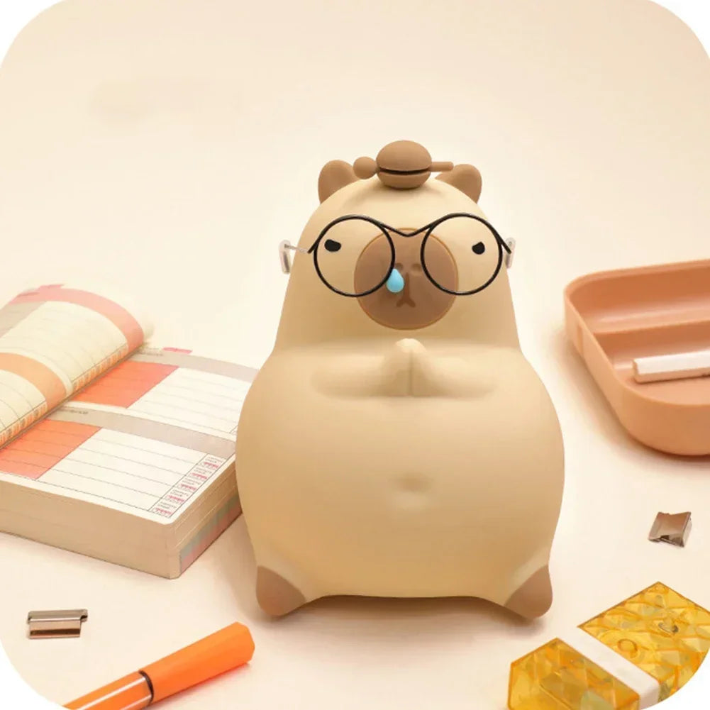 Skorter | Meditating Capybara Night Light - LED Touch Sensor Lamp