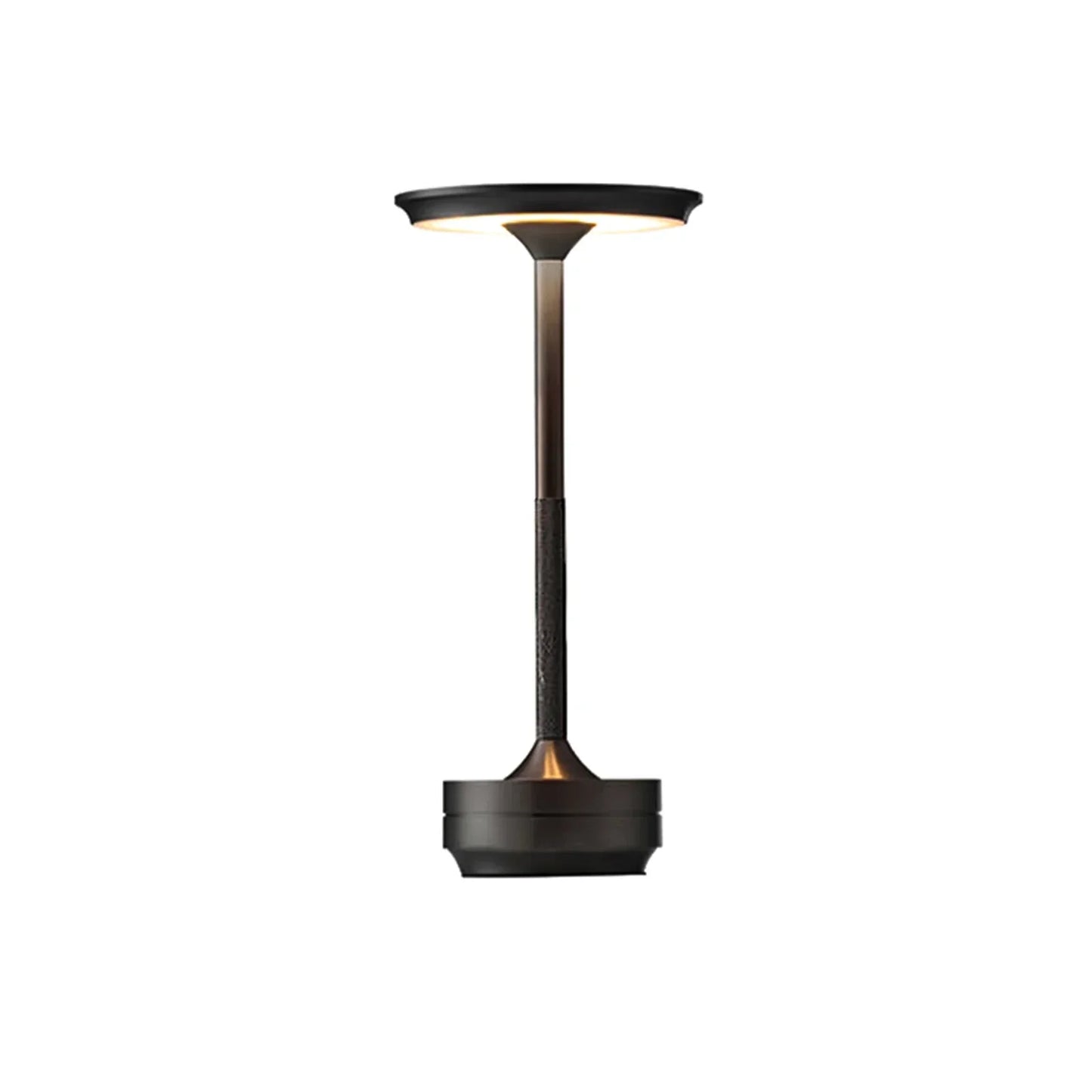 Skorter | Rechargeable Modern Aura Table Lamp with Touch Controls | Wireless LED Light for Modern Side Tables and Office Desks | Minimalist Table Lamp