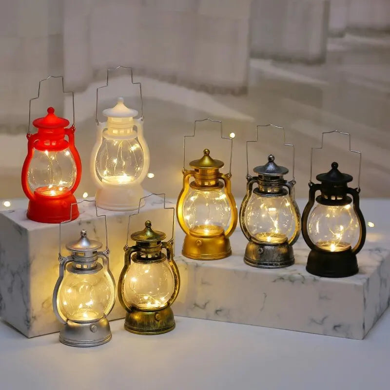 Skorter | GlowLantern - Wireless LED Hanging Lamp in Antique Style