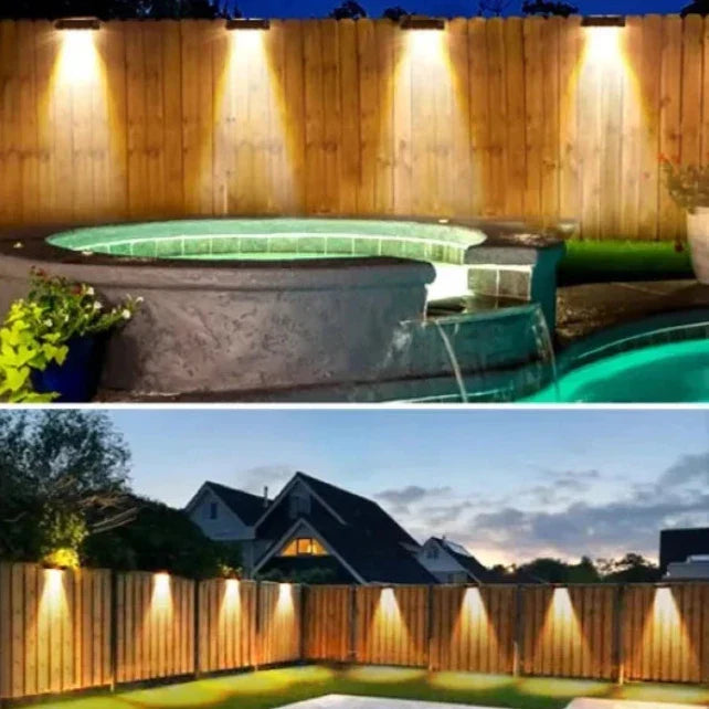 Skorter | EcoRadiance Solar Accent Lights 2-Piece Set | Outdoor Lighting | Energy Efficient | Decorative Light for Garden & Terrace