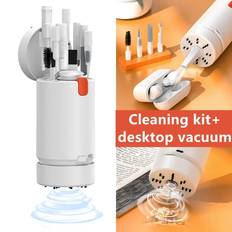 Skorter | 21-in-1 Rechargeable Mini Vacuum & Brush Set