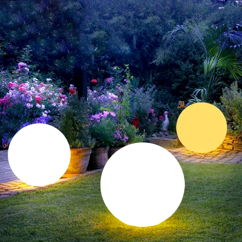 Skorter | Shiny Moon Solar LED Waterproof Garden Ball Light