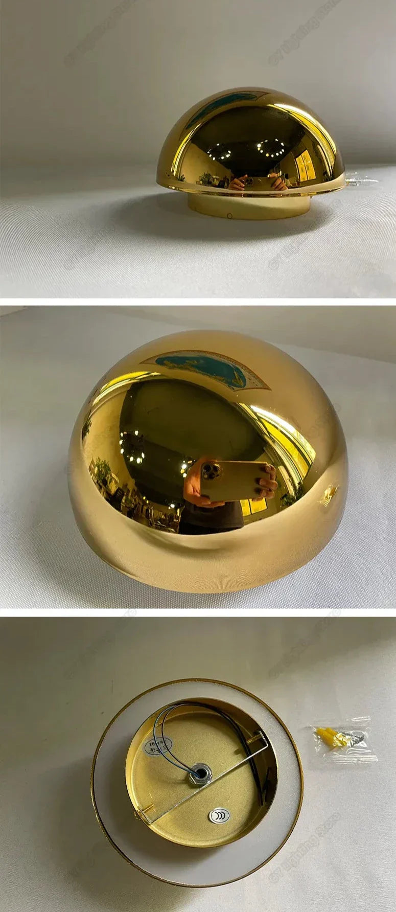 Skorter | AuroraLume – Nordic Wall Lamp in Aluminium and Acrylic