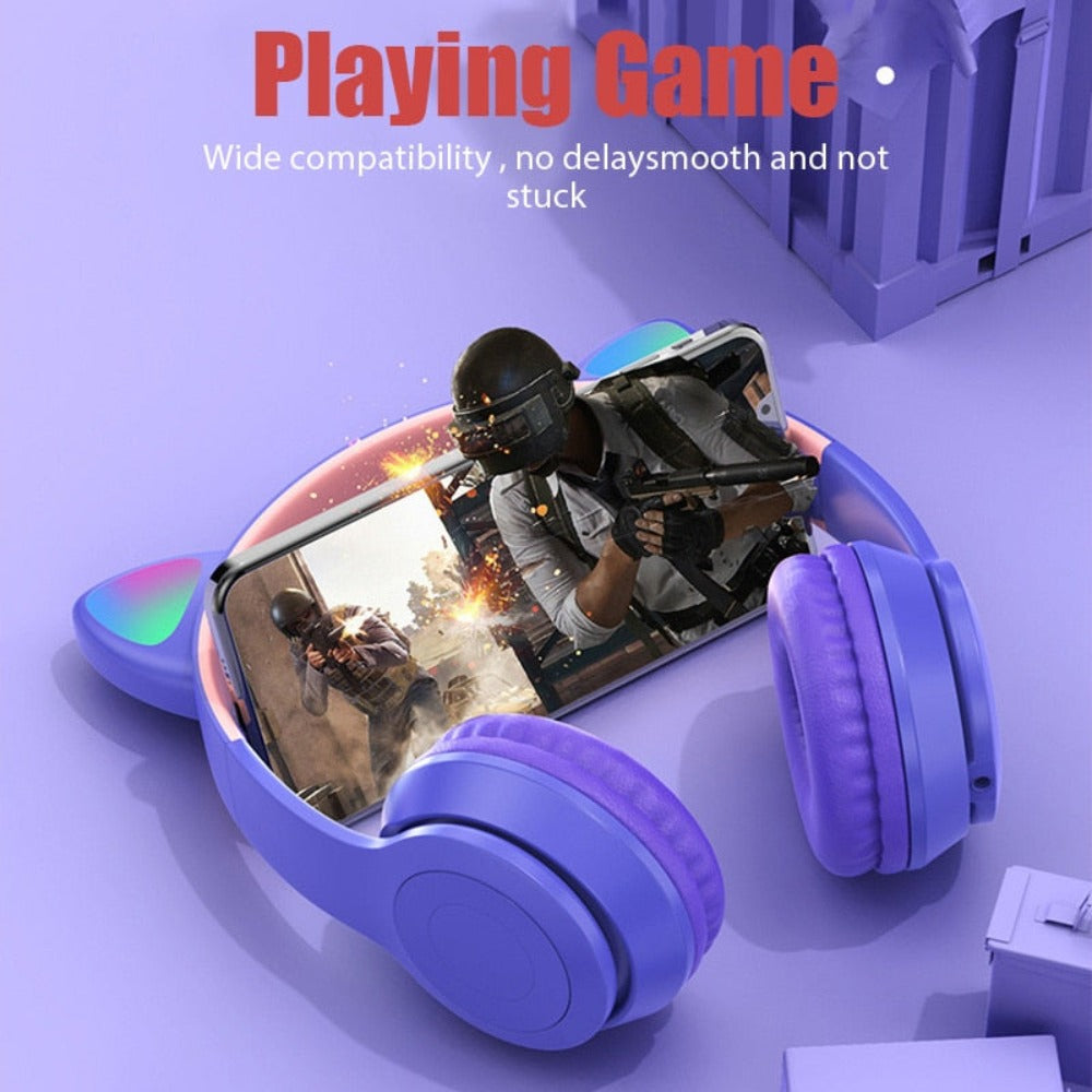 Skorter | Ears LED Bluetooth Headphones