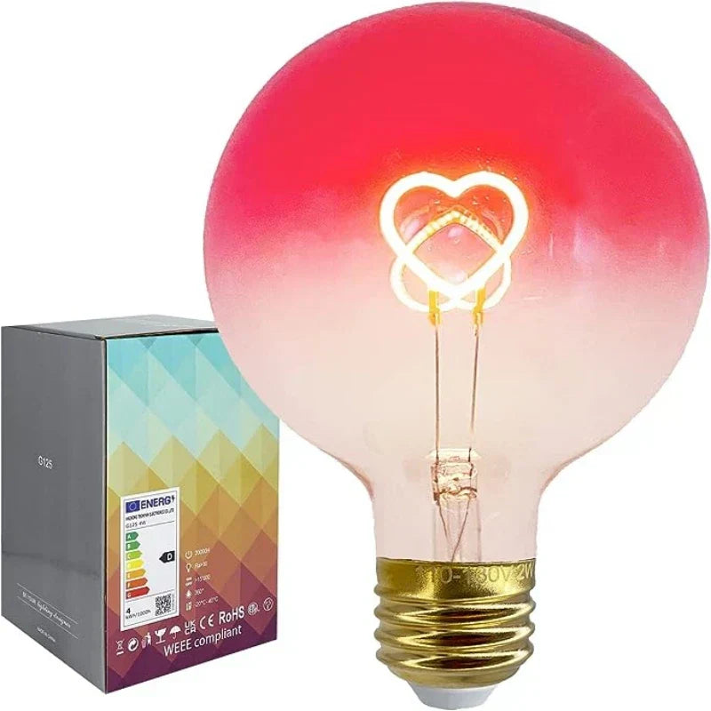 Skorter | GlowHeart – Dimmable LED lamp with heart pattern and color transition