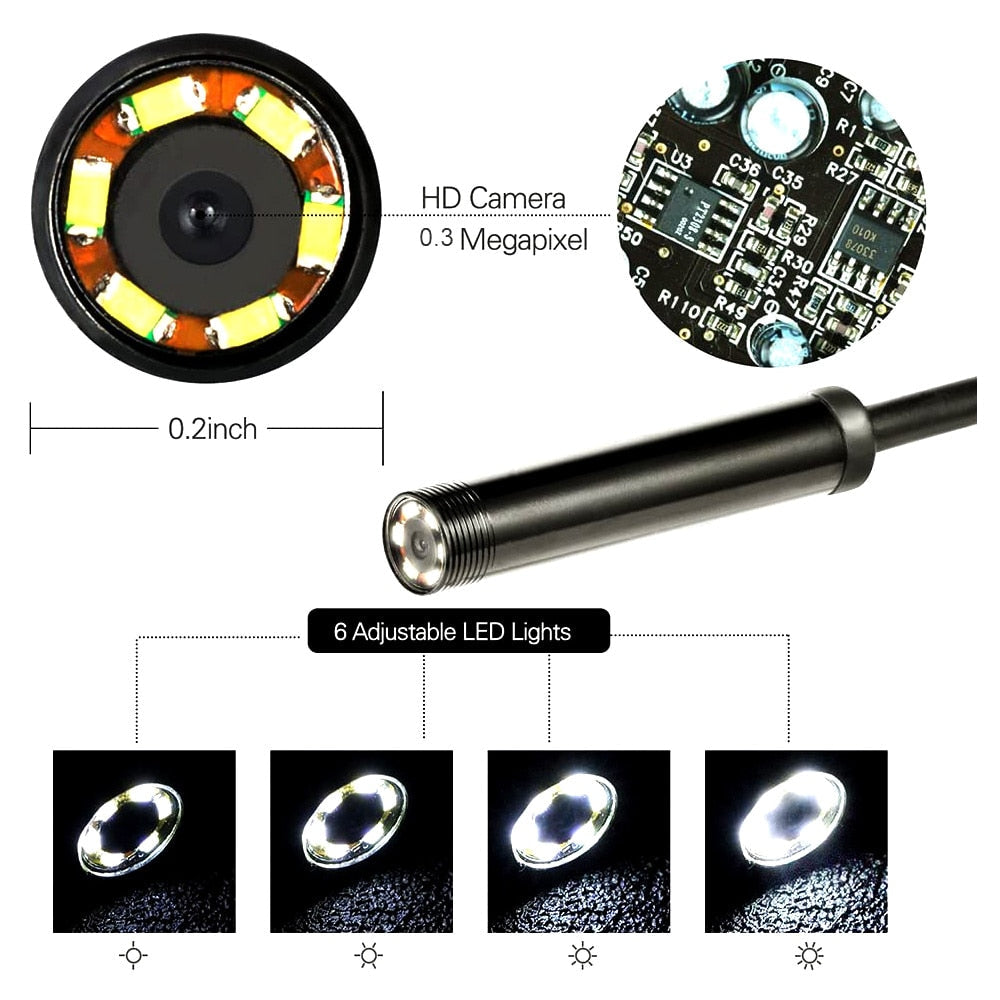 Skorter | Mini Remote Camera with LED light