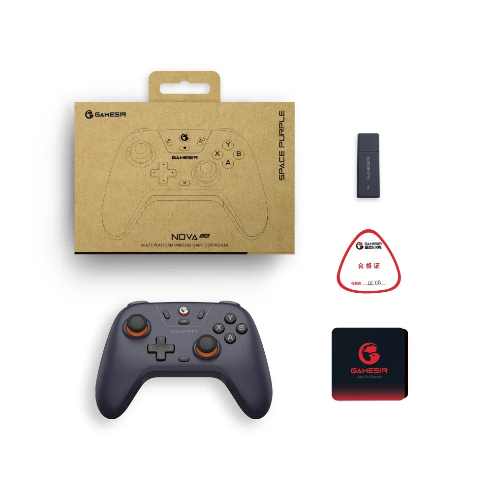 Skorter | T4 Nova Lite Switch Controller Hall Effect Gamepad Nintendo Switch iPhone, Android Mobile Phone Windows PC Steam